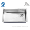 Workstation Ledge Stainless Steel Kitchen Sink Single Bowl